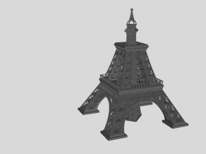 eiffel tower for 3d print 3D Print Model