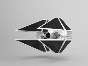 nurbs tie interceptor 3D Model