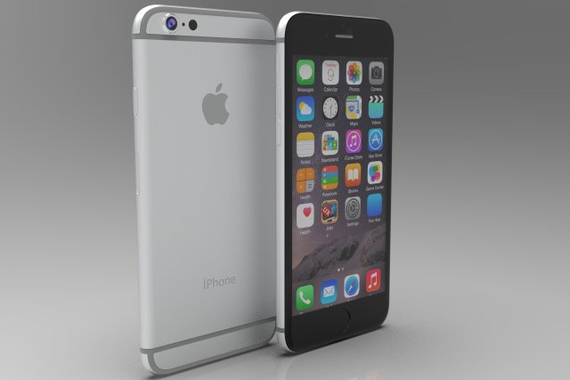 nurbs apple iphone 6-6s 3D 模型 .c4d .max .obj .3ds .fbx .stl .blend 