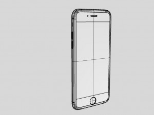 nurbs apple iphone 6-6s 3D 模型