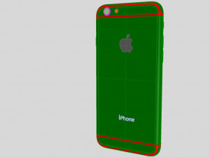 nurbs apple iphone 6-6s 3D 模型