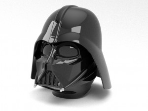 nurbs darth vader helmet for 3d print 3D Model