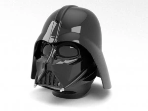 nurbs darth vader helmet for 3d print 3D Model
