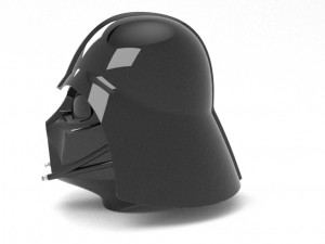 nurbs darth vader helmet for 3d print 3D Model