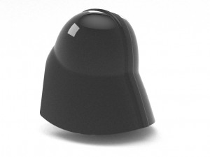 nurbs darth vader helmet for 3d print 3D Model