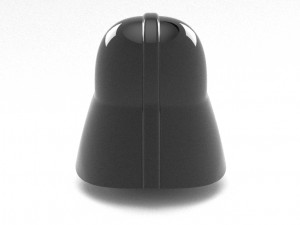 nurbs darth vader helmet for 3d print 3D Model