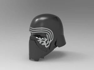 nurbs kylo ren helmet 3D Model