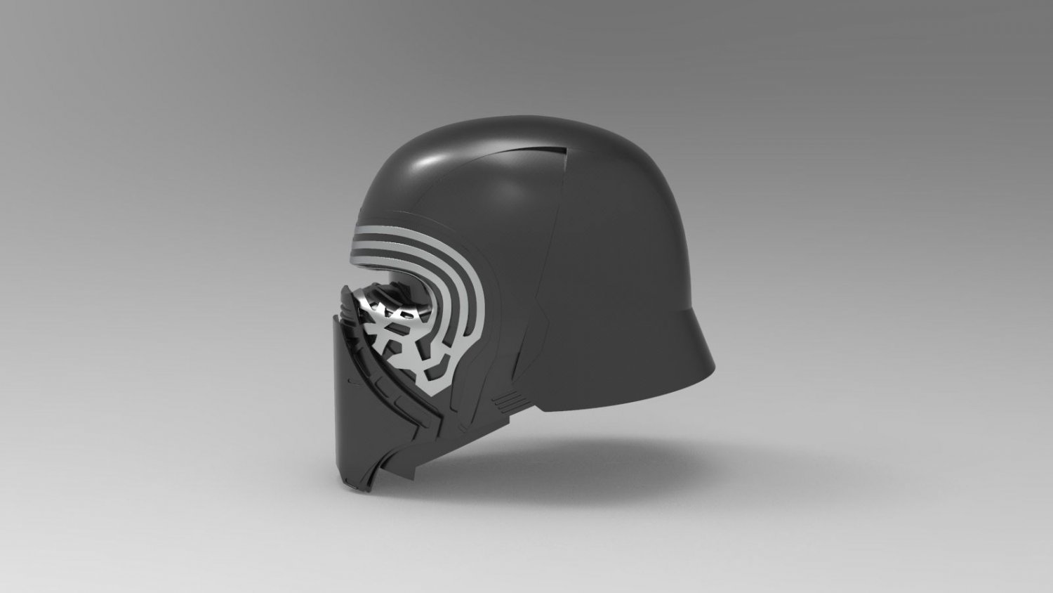 Nurbs Kylo Ren Helmet 3d Model In Other 3dexport
