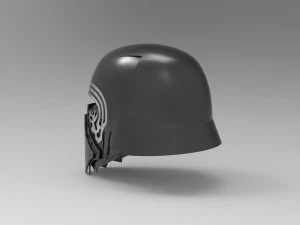 nurbs kylo ren helmet 3D Model