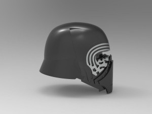 nurbs kylo ren helmet Model 3D
