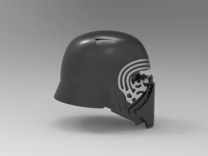 nurbs kylo ren helmet 3D Model