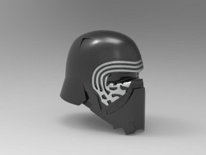 nurbs kylo ren helmet Model 3D