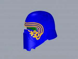 nurbs kylo ren helmet 3D Model