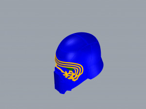 nurbs kylo ren helmet Model 3D