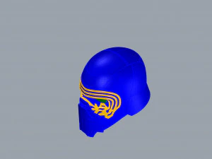 nurbs kylo ren helmet 3D Model