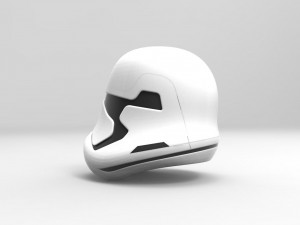 nurbs new order stormtrooper helmet 3D Model