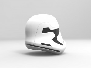 nurbs new order stormtrooper helmet 3D Model