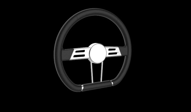 nurbs steering for yacht-boat 3D मॉडल .c4d .max .obj .3ds .fbx .stl .blend 