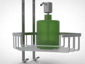 nurbs bathroom shower shelves 3D 모델