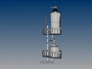 rak shower kamar mandi nurbs Model 3D