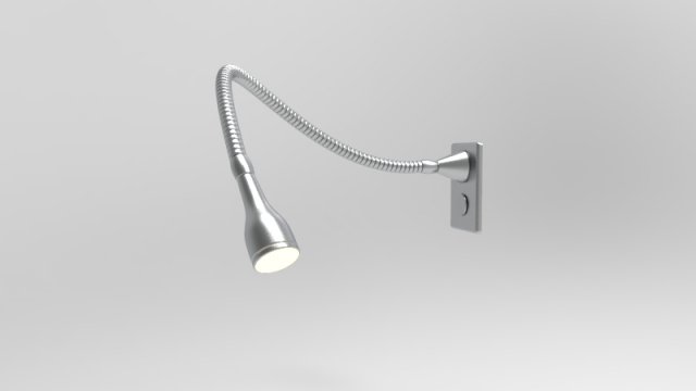 nurbs reading light 3D Model .c4d .max .obj .3ds .fbx .stl .blend 