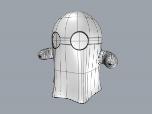 nurbs ghost 3d print 3D 프린트 모델