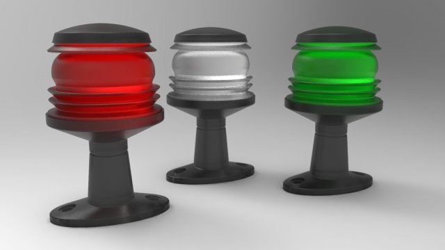 nurbs navigation light 3D Model .c4d .max .obj .3ds .fbx .stl .blend 
