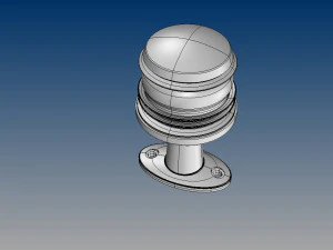 luce di navigazione nurbs Modello 3D