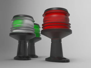 luce di navigazione nurbs Modello 3D