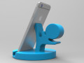 Nurbs Phone Holder 3D Print 3D-Modell
