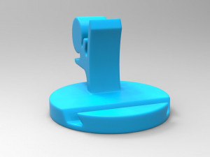 nurbs phone holder 3d print 3D Принт Модель