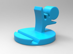 nurbs phone holder 3d print 3D Принт Модель