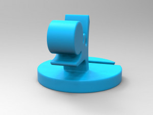 nurbs phone holder 3d print 3D Принт Модель