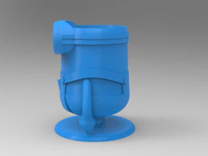 minion flower pot for 3d print 3D Print Model
