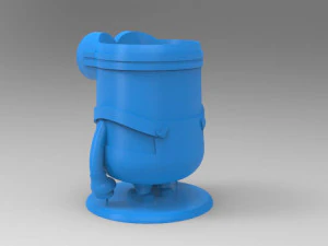 minion flower pot for 3d print 3D Print Model