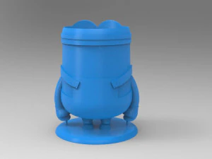 minion flower pot for 3d print 3D Print Model