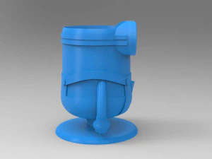 minion flower pot for 3d print 3D Print Model