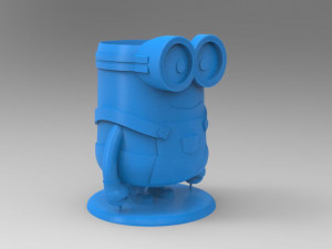 minion flower pot for 3d print 3D-Druckmodell