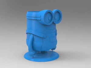 minion flower pot for 3d print 3D Print Model