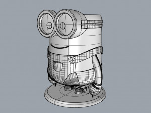 minion flower pot for 3d print 3D-Druckmodell