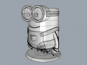 minion flower pot for 3d print 3D Print Model