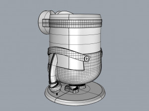 minion flower pot for 3d print 3D-Druckmodell