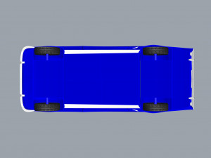 1967 mustang nurbs and 3d printable Modelo de Impressão 3D