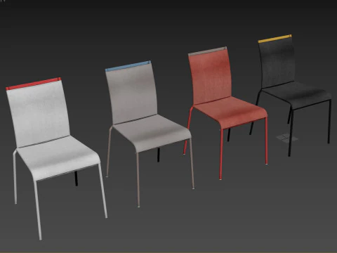 Chair Calligaris Web 3D Model