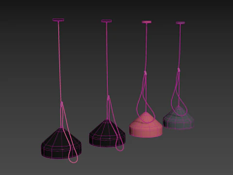 Handelier Vij5 Lloop 3D Model