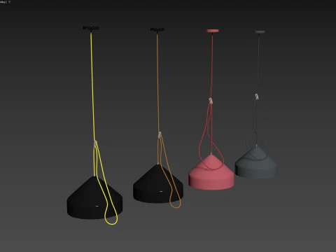 Handelier Vij5 Lloop 3D Model