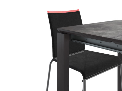 Tisch mit St&uuml;hlen 3D Modell