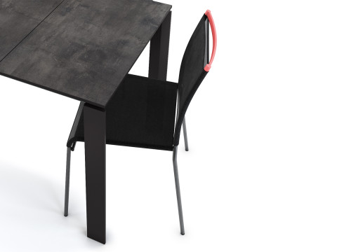 Tisch mit St&uuml;hlen 3D Modell