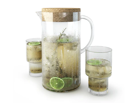 Cold Drink 3D Model
