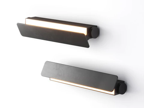 Illu Wandleuchte 3D Modell